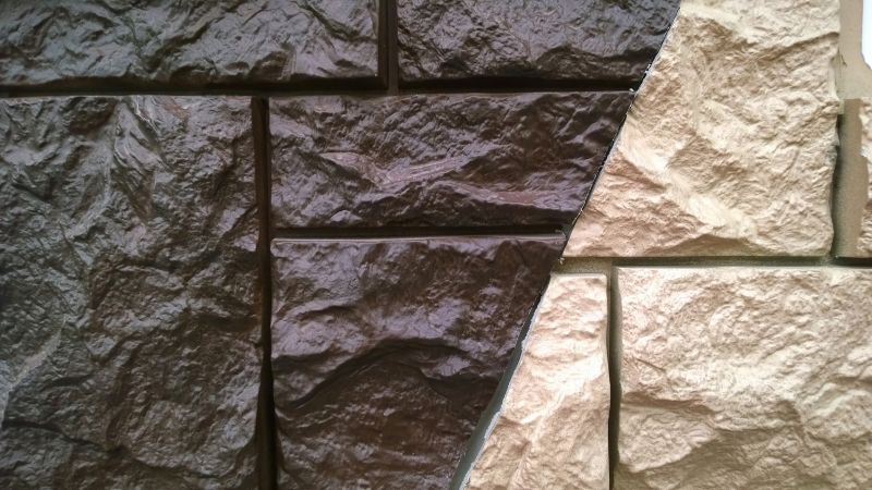 River Rock Siding Installation